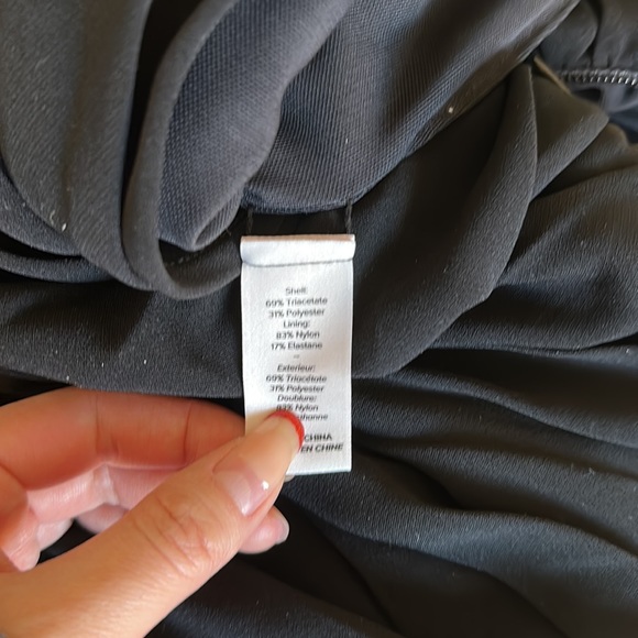 Cinq à Sept Vance Ruched Minidress in Black - Picture 13 of 13